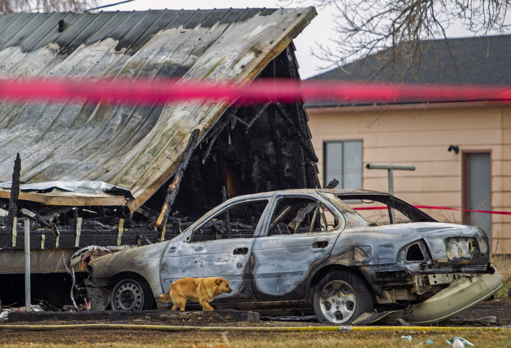 Mobile home fire